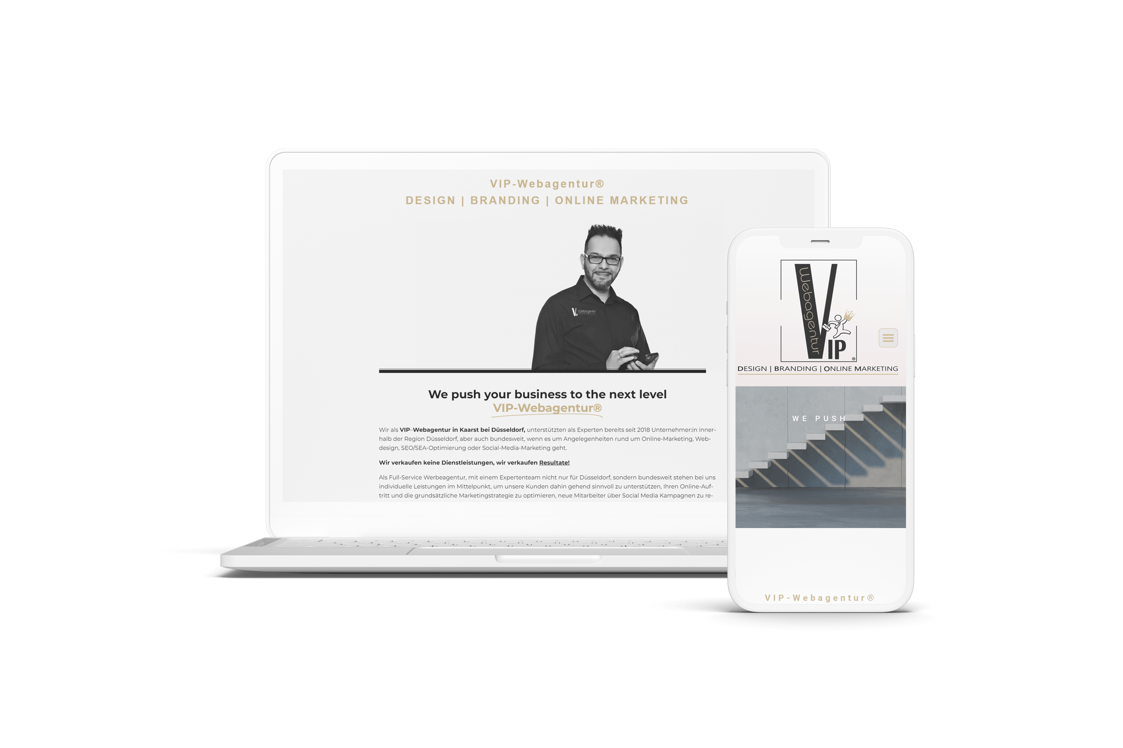 Webdesign by VIP-Webagenur Düsseldorf, Kaarst